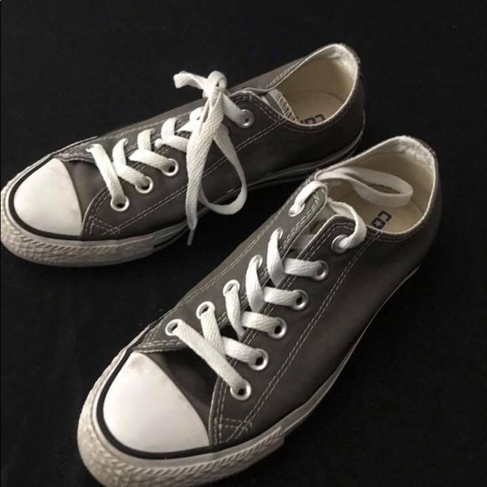 Gray Converses
